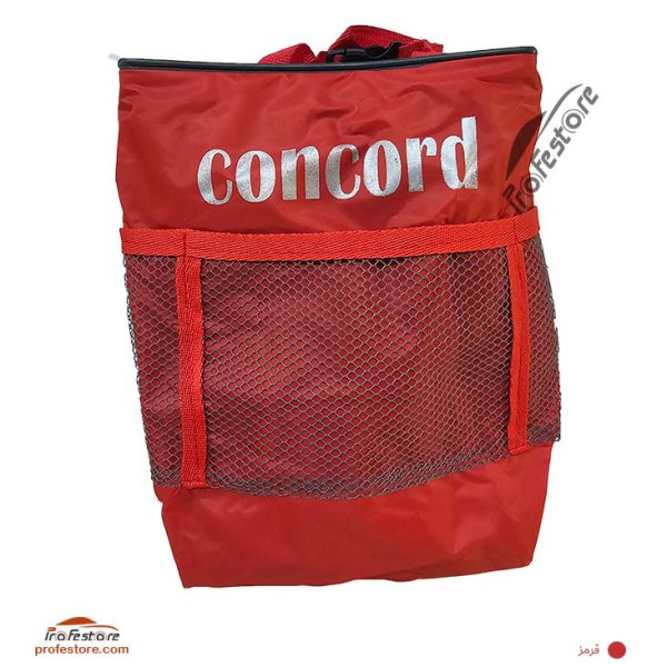 کیف کیسه زباله concord رنگ قرمز