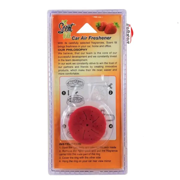 آویز طرح رینگ 5 پر رنگ گلد