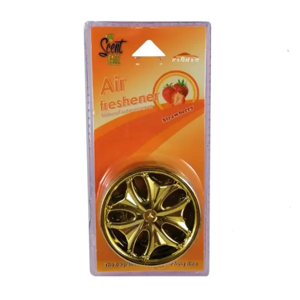 آویز طرح رینگ 5 پر رنگ گلد